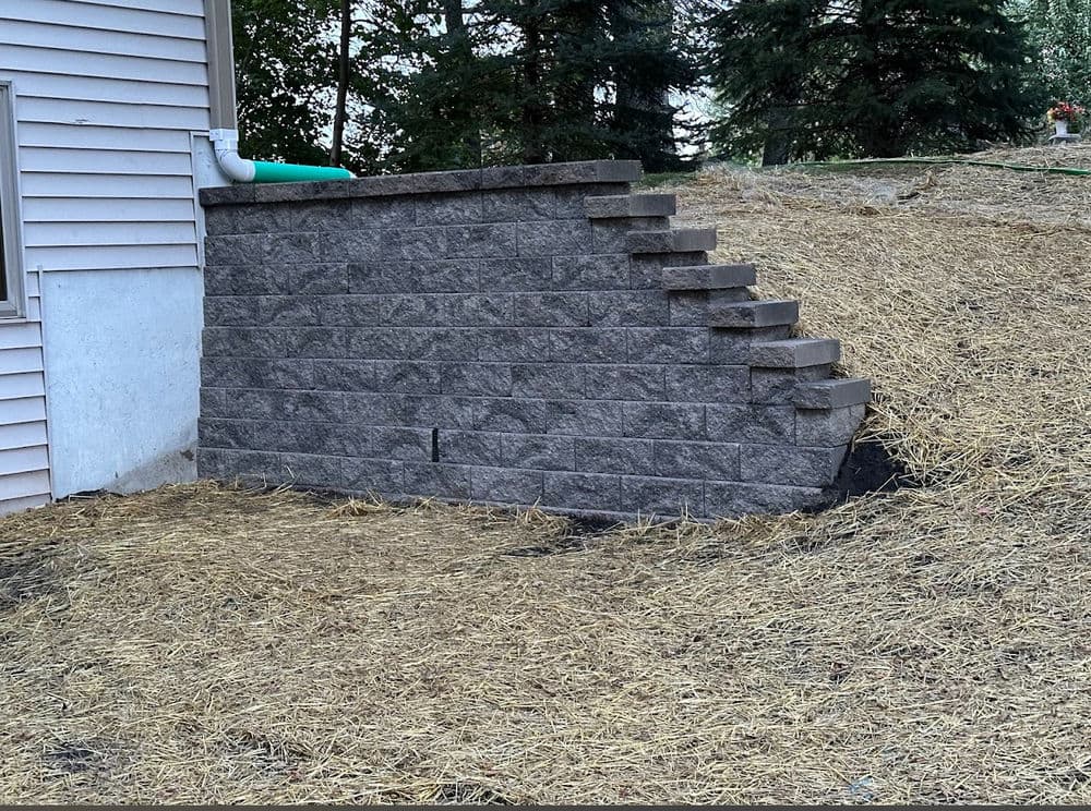 Project Hillside Wall Build image